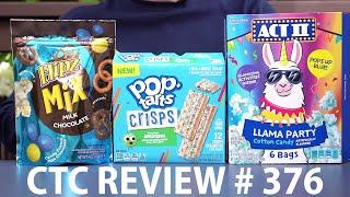 Act II Llama Party Popcorn vs. Appletastic Pop-Tarts Crisps vs. Pretzel Flipz Mix CTC Review #376