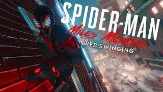 Starboy - The Weeknd ft. Daft Punk  Stylish PRO Web Swinging to Music  Spider-Man Miles Morales