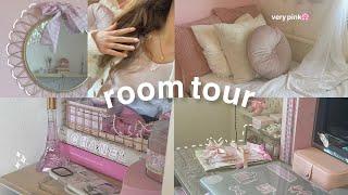 MY PINTEREST ROOM TOUR coquette pink aesthetic korean inspired