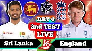 Today Match Live  srilanka vs england test match today SL Vs ENG 2nd Test Day4 Live match Part 12