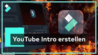 YouTube Intro erstellen gebrannte Logo-Animation Intro  Filmora X Showcase