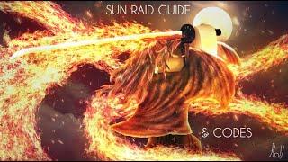 Sun Raid Guide + CODES Slayers Unleashed