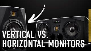 VERTICAL Vs. HORIZONTAL Studio Monitors Can They Be Flipped?  ADAM Audio