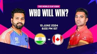 INDIA  VS CANEDA Toss Prediction  25th T20World Cup Match  India vs Canada  Toss Prediction  Live