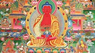 Buddha Amitabha. Dewachen Sukhavati Prayer for Rebirth in Pure Land