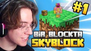 YENİ TEK BLOK SKYBLOCK 2023  Herkesin Beklediği An