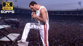 Queen - Impromptu Live at Wembley Stadium 1986 HD 50fps
