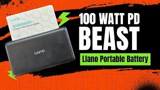 Llano Power Bank 30000mAh 100W USB C PD Portable Laptop Charger