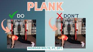 PLANKS Core Strength Exercise  Form Variations Equipment & Common Mistakes
