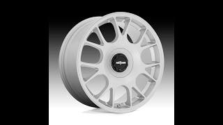 Rotiform TUF-R R188 Satin Silver Custom Wheel Spin