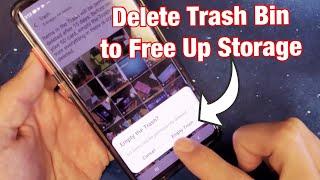 Galaxy S10S10ES10+  How to Delete PhotosVideos in Trash Bin Recycle Bin