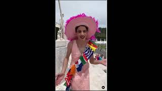 Vatican World Childrens Day with Drag Artist for Kids Raw Footage