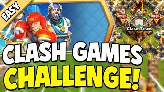 *QUICK & EASY* 3 Star CLASH GAMES Challenge Clash of Clans