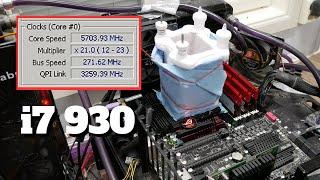 I Saw an i7 930 CPU at 5.7GHz - Amazing Record Scores on LN2