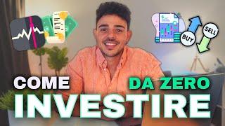 Come INVESTIRE DA ZERO in ETF ed AZIONI GUIDA PASSO-PASSO