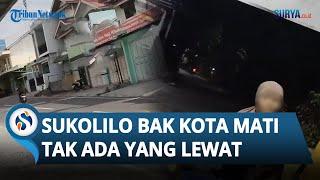 Bak Kota Mati Jalan di Sukolilo Kini Sepi Tak Ada yang Berani Melintas Imbas Tragedi Bos Rental