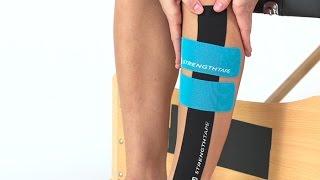 STRENGTHTAPE®  Kinesiology Tape  Lateral Shin Splints Anterior Shin Splints