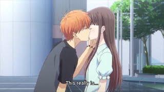 Kyo Kisses Tohru Scene  Fruit Basket Final Episode 11