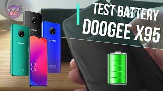  Doogee X95 Тест Батареи от 100% до 0% в YouTube  ОБЗОРЫ 2.0