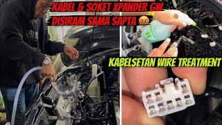 MANDI WAJIB CUCI KABEL MITSUBISHI XPANDER DI TEMPAT BESTIE KABELSETAN & PASANG GAHAR SELECT NTR