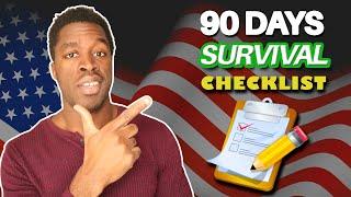 What To Do After Arriving the USA as a New International Student 90 Day Survival Checklist