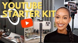 Youtube Starter Kit for Beginners  Software Lights Cameras