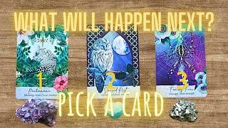  WHAT WILL HAPPEN BETWEEN US? Their next actions  Tarot PICK A CARD Love messages