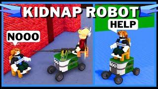 CRAZY KIDNAP ROBOT No Escape In Build A Boat For Treasure ROBLOX