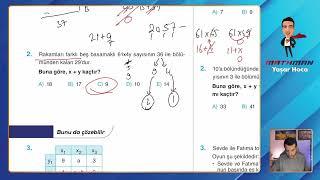 Set 102 TYT Etkili Matematik Soru Bankası Video Çözümü @yasarhocamathman