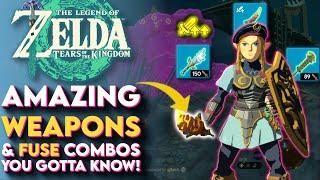 Do This Best Weapons and Fuse Combos in Zelda Tears of the Kingdom - TOTK Tips and Tricks