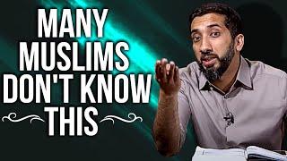 MANY DONT KNOW ABOUT THIS ESSENTIAL WISDOM IN THE QURAN - NOUMAN ALI KHAN