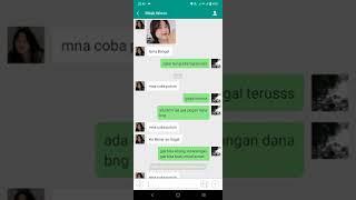 PENIPU DI MICHAT MERAJALELA PRANK PENIPU MICHAT HAHA