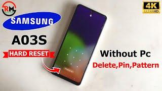 How to Samsung Galaxy A03s Hard Reset Forgot Password Pin Unlock  Very Easy  Forgot Screen Lock?
