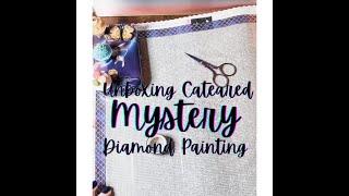 Cateared Mystery Diamond Painting Unboxing  No Talking