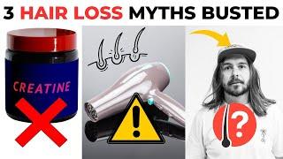 3 Popular Hair Loss MYTHS Scientifically Dismantled Youve Been Misled