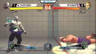 USF4 POONGKO vs ONISAN Poongko not amused EVO 2015