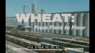 ” WHEAT FROM FIELD TO FLOUR ” 1973 EDUCATIONAL FILM  AGRICULTURE FARMING & FOOD PRODUCTION  97464