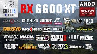 RX 6600 XT 8GB Test in 30 Games