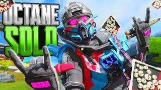 SOLO Octane 22 KILLS and 5400 Damage Apex Legends Gameplay