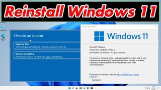 GUIDE How to Reinstall Windows 11 Very Easily & Quickly Download