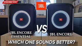 JBL Partybox Encore vs Encore Essential - close sound battle