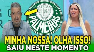  SAIU AGORA NINGUÉM ESPERAVA TORCIDA VAI A LOUCURA ÚLTIMAS NOTÍCIAS DO PALMEIRAS