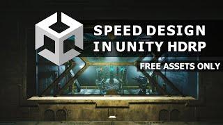 Research Cave  Free Assets Only  Environment Design  Level Art  Unity  Speed Design  HDRP