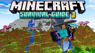 How To Fly with Elytra Tips & Tricks ▫ Minecraft Survival Guide S3 ▫ Tutorial Lets Play Ep.52