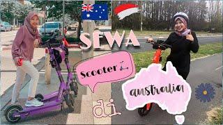 Seru SEWA SCOOTER  DI AUSTRALIA   . WAJIB PAKE HELM? 🪖