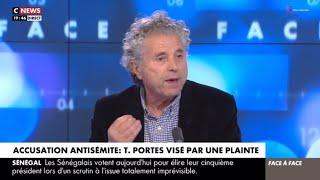 T. PORTES POURSUIVI POUR UNE ACCUSATION ANTISÉMITE