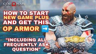 How to Start NEW GAME PLUS in God of War PS4 and PC