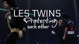 LES TWINS  PROTECTING EACH OTHER