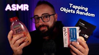 ASMR Tapping Objets Random Très Peu de Chuchotement 