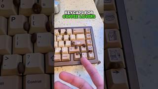 These Coffee Keycaps are AMAZING 